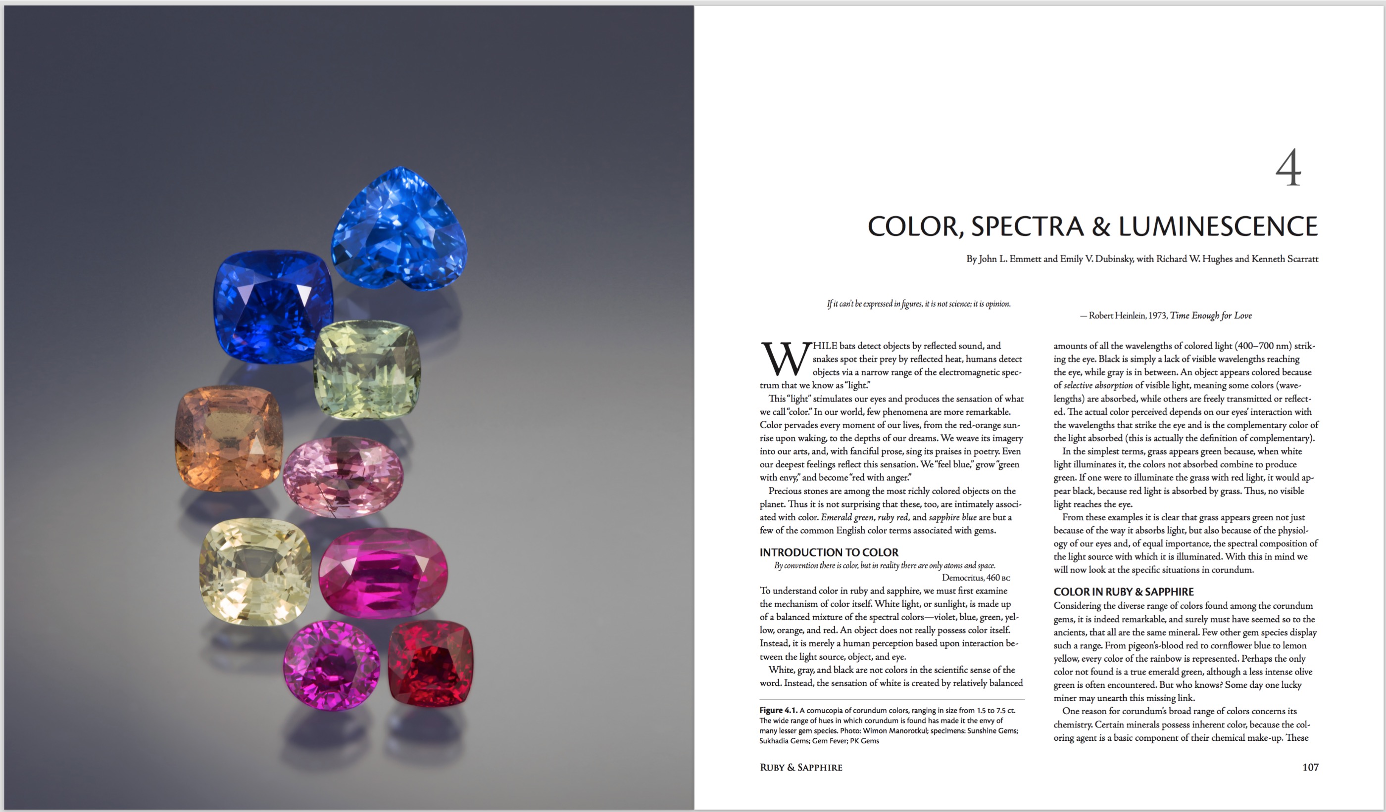 Ruby & Sapphire: A Gemologist's Guide – Color, Spectra & Luminescence