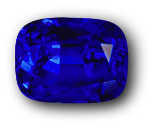 21.09 carats of Burmese midnight-blue mystery. This stone, an example of Mogok's finest product, was offered in the late 1980s in Bangkok for $10,000/ct. wholesale. Photo: Adisorn Studio, Bangkok