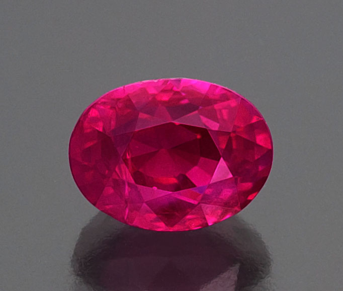 This Mogok ruby epitomizes the quality that has made the Burmese locality second-to-none in the world of rubies. 4.02 ct; unheated; Veerasak Gems. Photo: Wimon Manorotkul