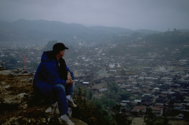 Pondering ruby in the Mogok Stone Tract's Kyatpyin valley. Photo: R.W. Hughes