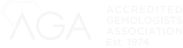 Accredited Gemologists Association logo