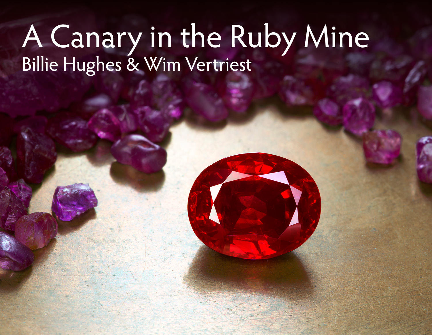 Low-temperature heat treatment experiments on Burmese ruby.