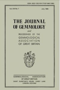 Gemmological properties of synthetic corundums coated by Lechleitner