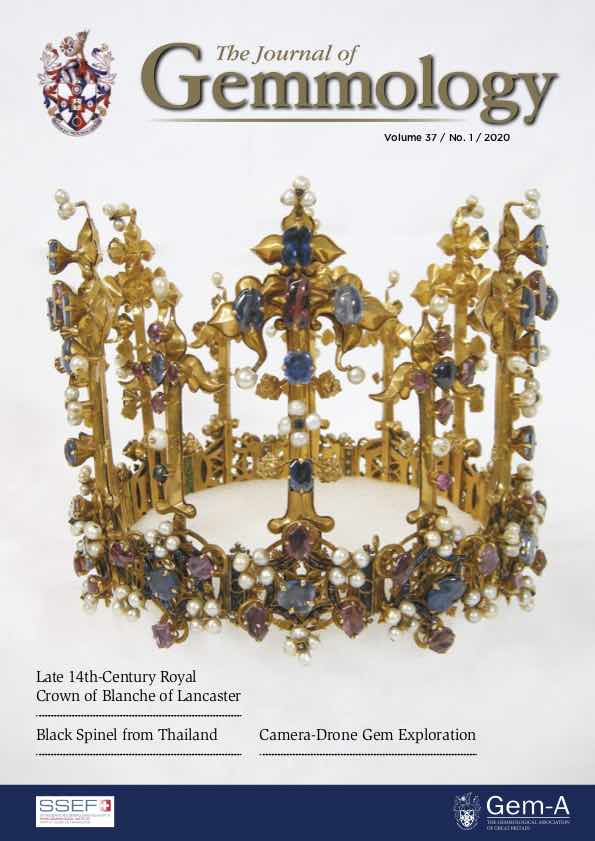 The late 14th-century royal crown of Blanch of Lancaster—History and gem materials