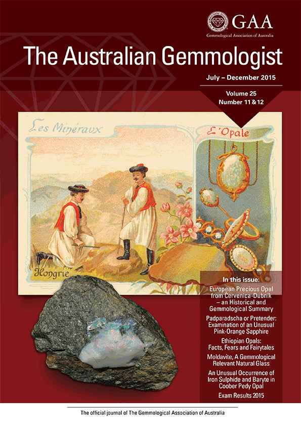 Padparadscha or pretender: Examination of an unusual pink-orange sapphire