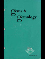 Gemological Notes: Brief notes on Chatham flux sapphires
