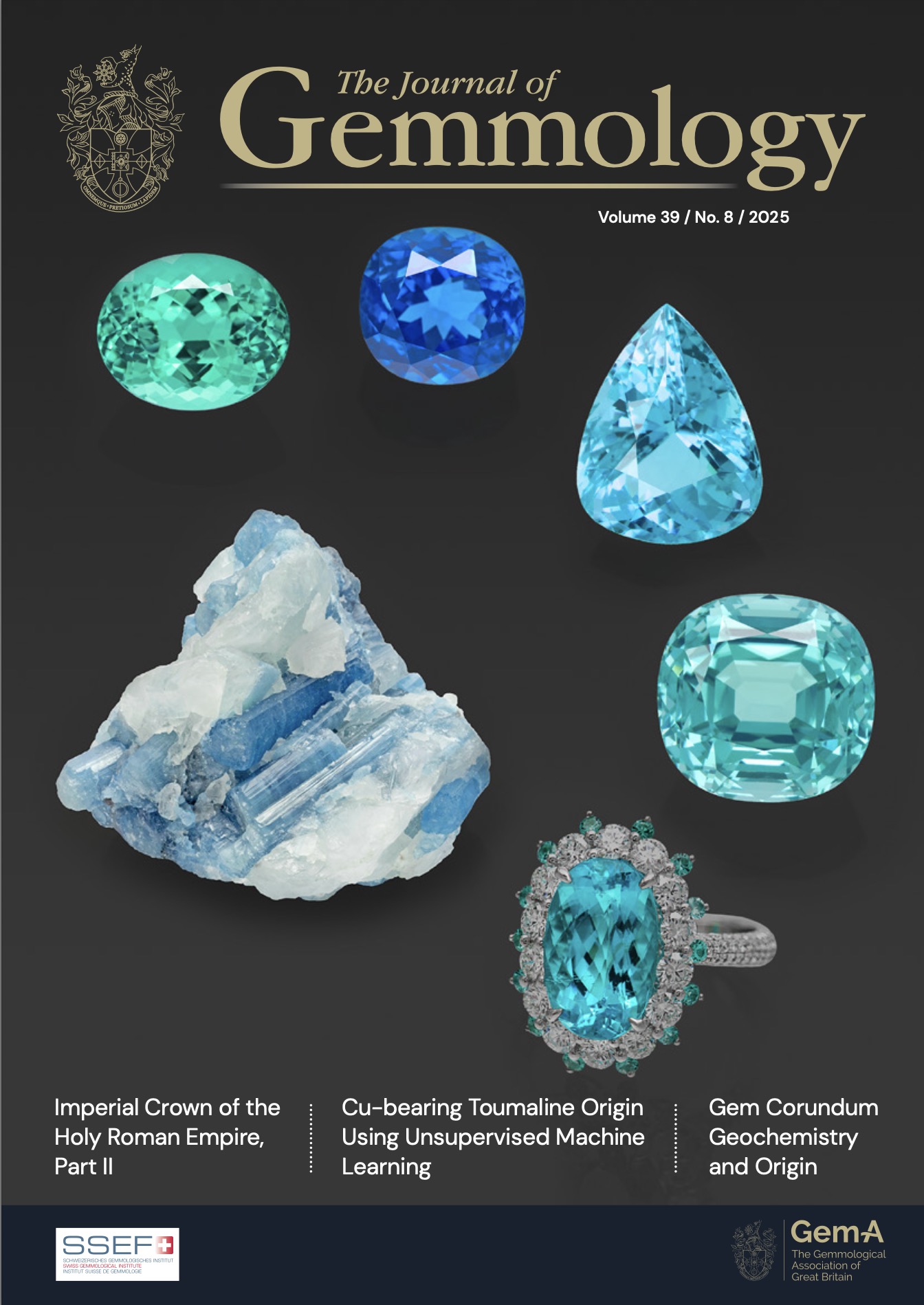 The Imperial Crown of the Holy Roman Empire, Part II: Origin determination of the gemstones and pearls