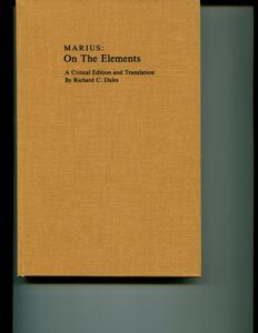 Marious: On the Elements