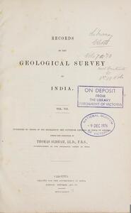 The mineral production of India during 1930