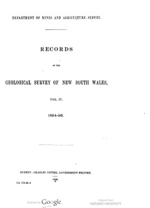 Notes on the gem sand from the Oberon district