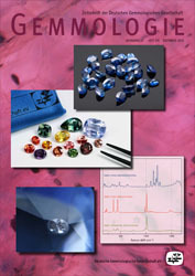 Reinheitsverbesserung von Korunden durch Rissbehandlung [Clarity enhancement of corundum by fissure treatment]