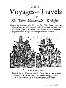 Mandeville’s Travels