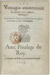 Les Voyages Avantureux du Capitaine Ian Alfonce, Sainctongeois