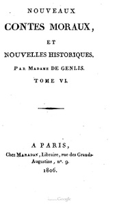 Le saphir merveilleux, ou le talisman du bonheur, conte oriental