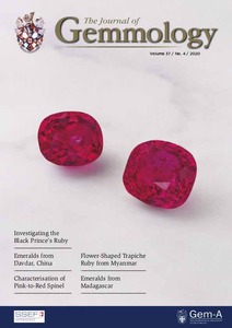 A study of emeralds from Davdar, North-Western China