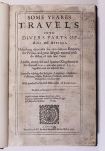 Some Yeares Travels into Divers Parts of Asia and Afrique