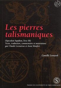 Les pierres talismaniques: Speculum lapidum, Livre III