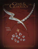 Diffusion ruby" proves to be synthetic ruby overgrowth on natural corundum"