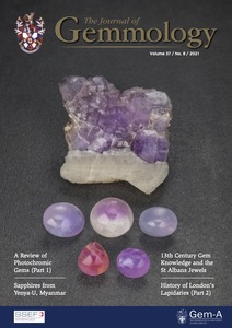 Characterisation and genesis of sapphires from the Yenya-U area, Thabeikkyin township, Mandalay region, Myanmar
