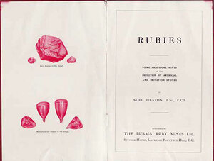 Rubies: Some Practical Hints on the Detection of Artificial and Imitation Stones