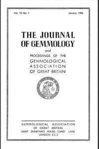 Studies on inclusions in some Indian gemstones