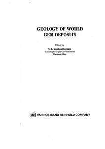 Geology of World Gem Deposits