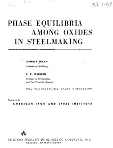 Phase Equilibria Among Oxides in Steelmaking