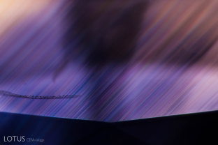 Sharp angular growth zoning, which is typical in Madagascar sapphire. This can help separate natural stones from Verneuil flame fusion synthetics, which have curved color banding.