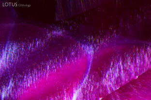 This Mong Hsu ruby contained very fine “silk” needles, likely rutile. These kinds of needles are seem extremely rarely in stones from Mong Hsu. Note that while the needles here are intact, the stone was heated at “low temperature.”